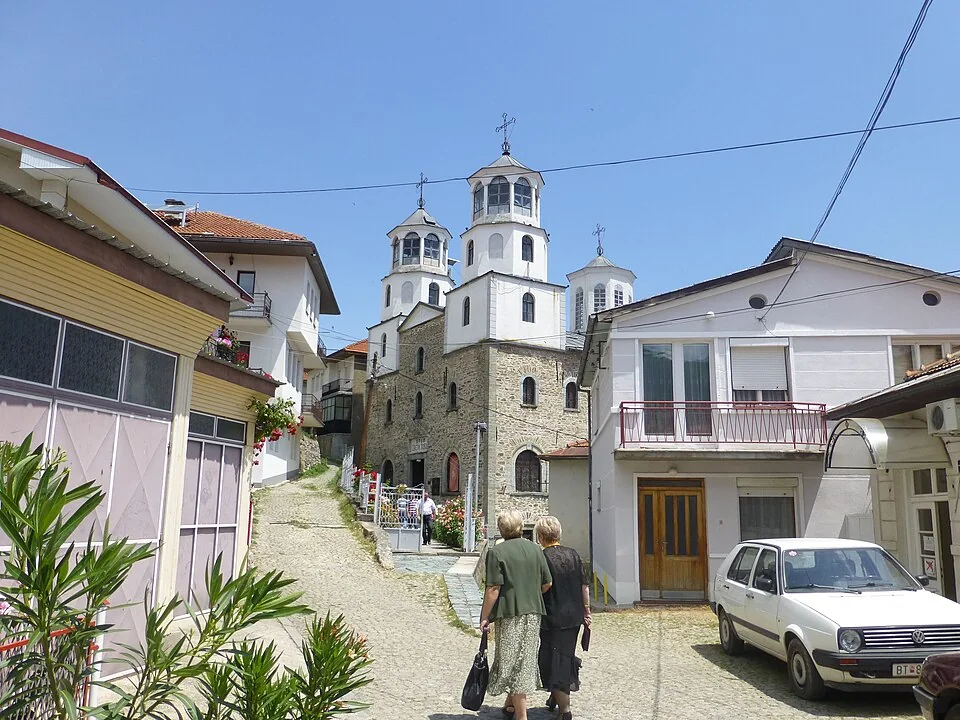 St. John Church in Kruševo, a church associated with the town's Aromanian community.