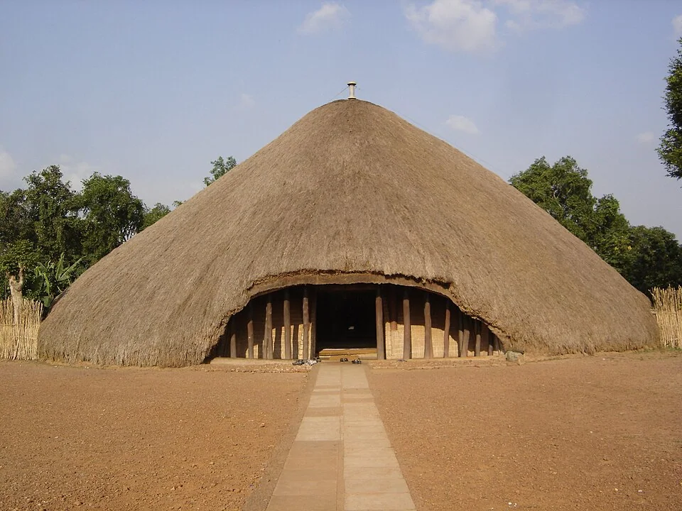 The Kasubi Tombs in Kampala, a burial place of Buganda's kings.