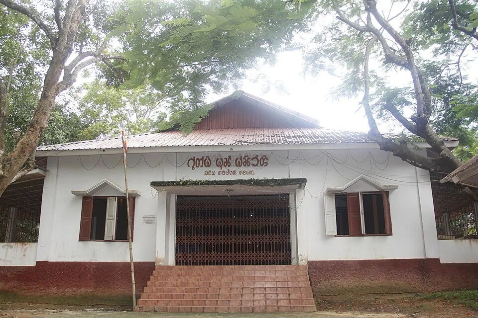 Chakma Raj Vihara in Rangamati, a Buddhist monastery supported by the Chakma royal family.