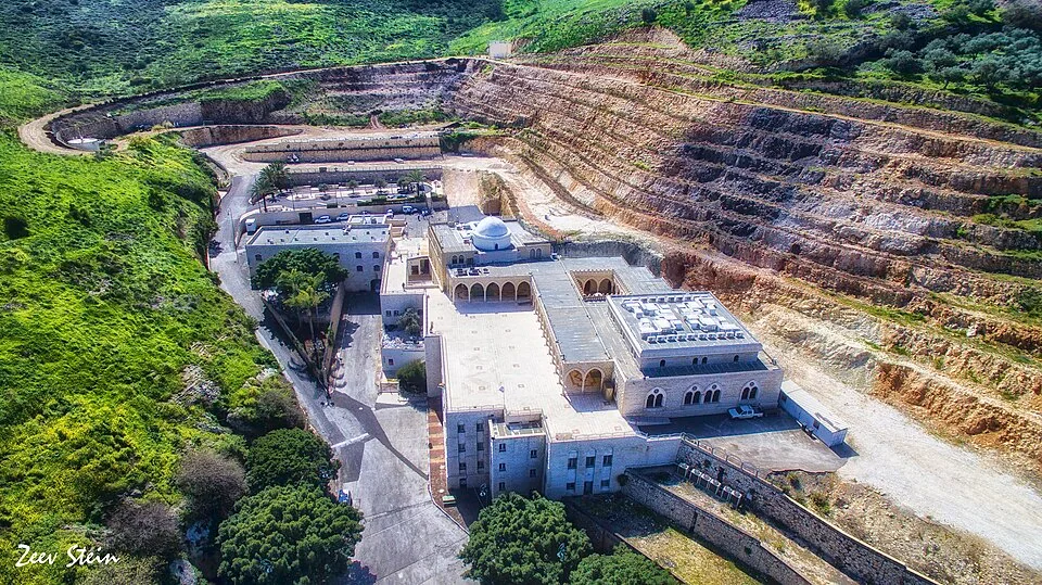 The Nabi Shuʿayb shrine complex, a major Druze place of pilgrimage.