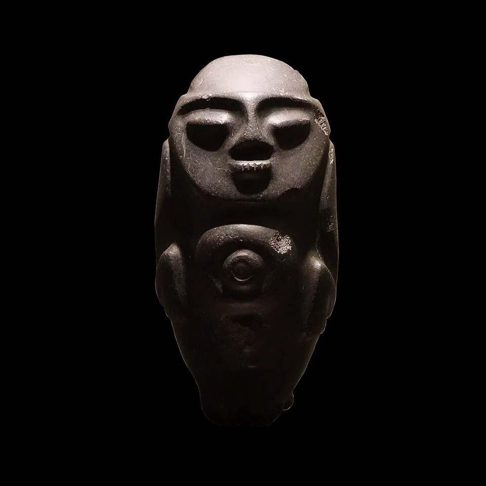 A Taíno ritual figure in the Musée du quai Branly collection.