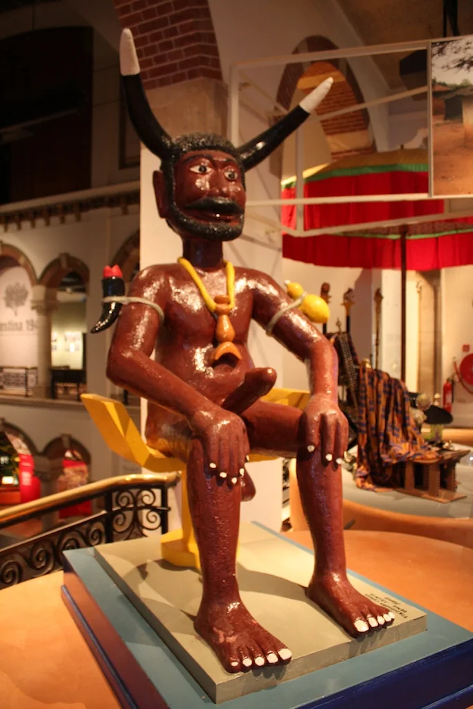 A figure of Legba photographed in southern Benin.